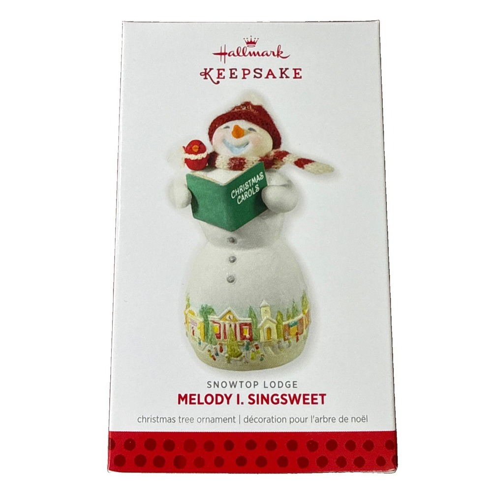 2013 HALLMARK Keepsake MELODY I. SINGSWEET SNOWTOP LODGE #9 Christmas Ornament